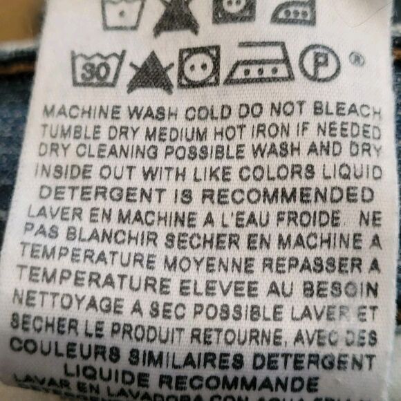 Levi's 559 Jeans Mens 36X35 (Tag 36X34) Blue Relaxed Straight Red Tab Jeans - Picture 12 of 12